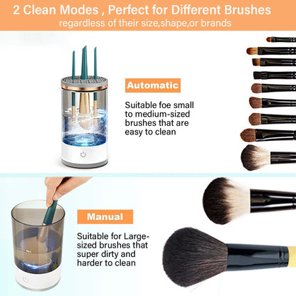 SpinClean Makeup Brush Cleaner