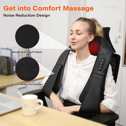 Heated Shiatsu Neck Massager