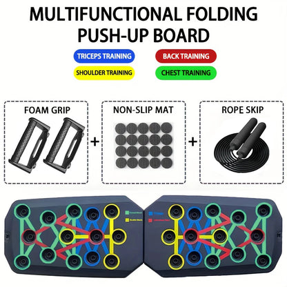 Foldable Pushup Board Set