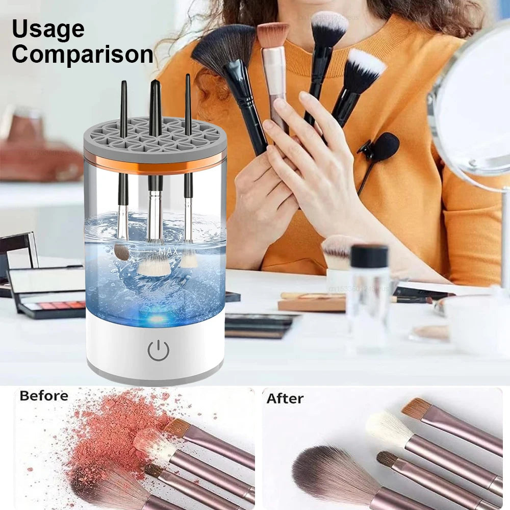 SpinClean Makeup Brush Cleaner